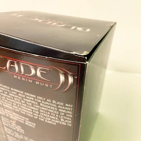 2002 Blade 2 Wesley Snipes Resin Bust Dynamic Forces Limited Edition 0543/1998 - Picture 12 of 16